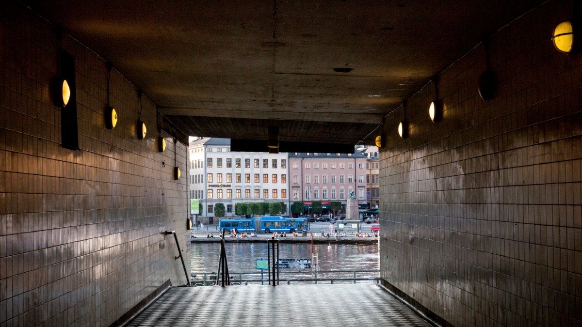 Kolingsborg ligger i tunnelsystemet under Slussen i Stockholm.